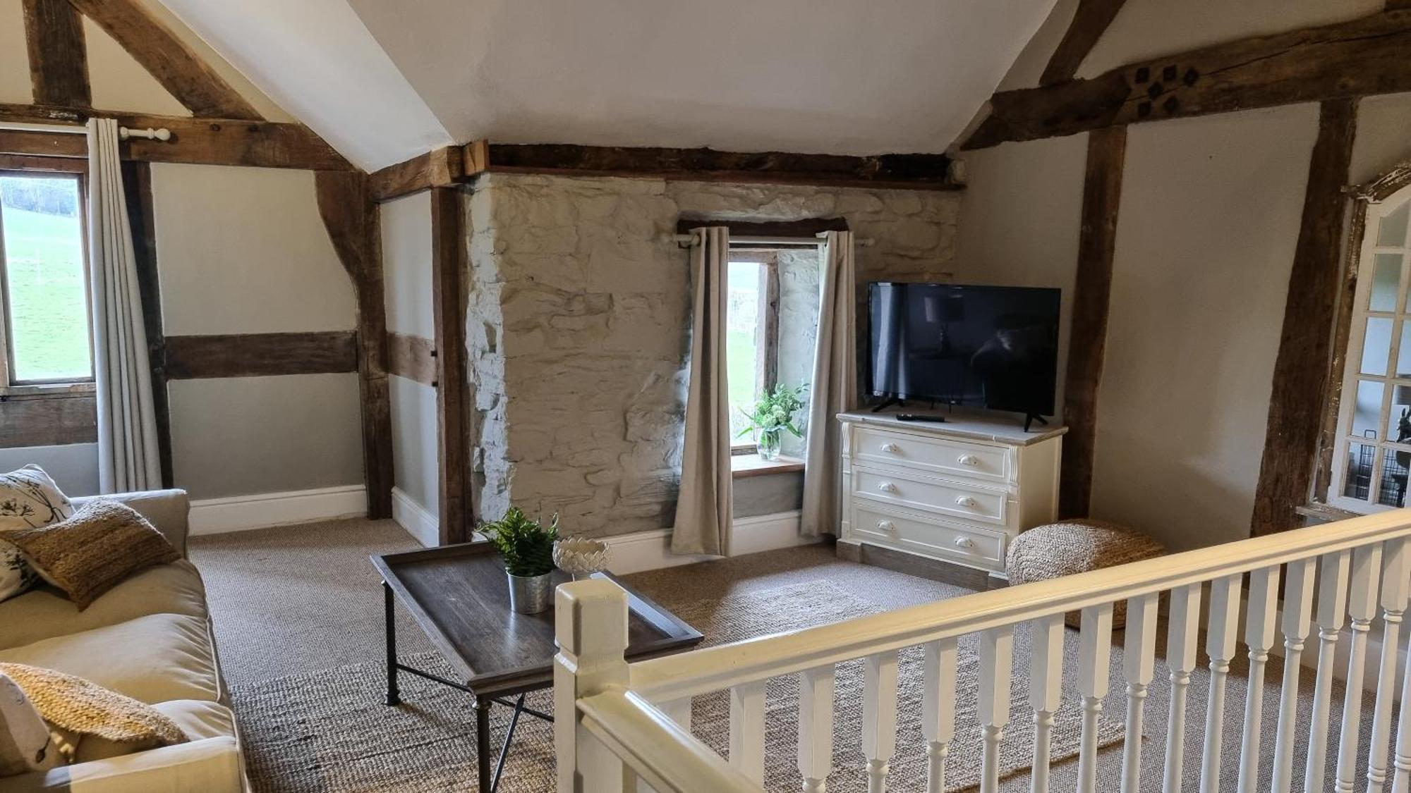 Villa The Threshing Barn At Penrhos Court à Kington  Chambre photo