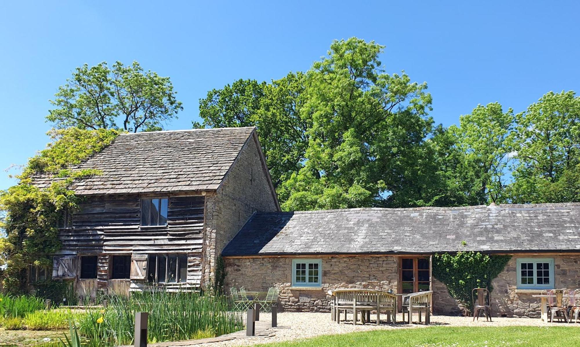 Villa The Threshing Barn At Penrhos Court à Kington  Chambre photo